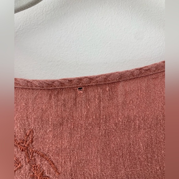 NU CONSTRUCTION 100% organic linen top size M - Picture 2 of 4